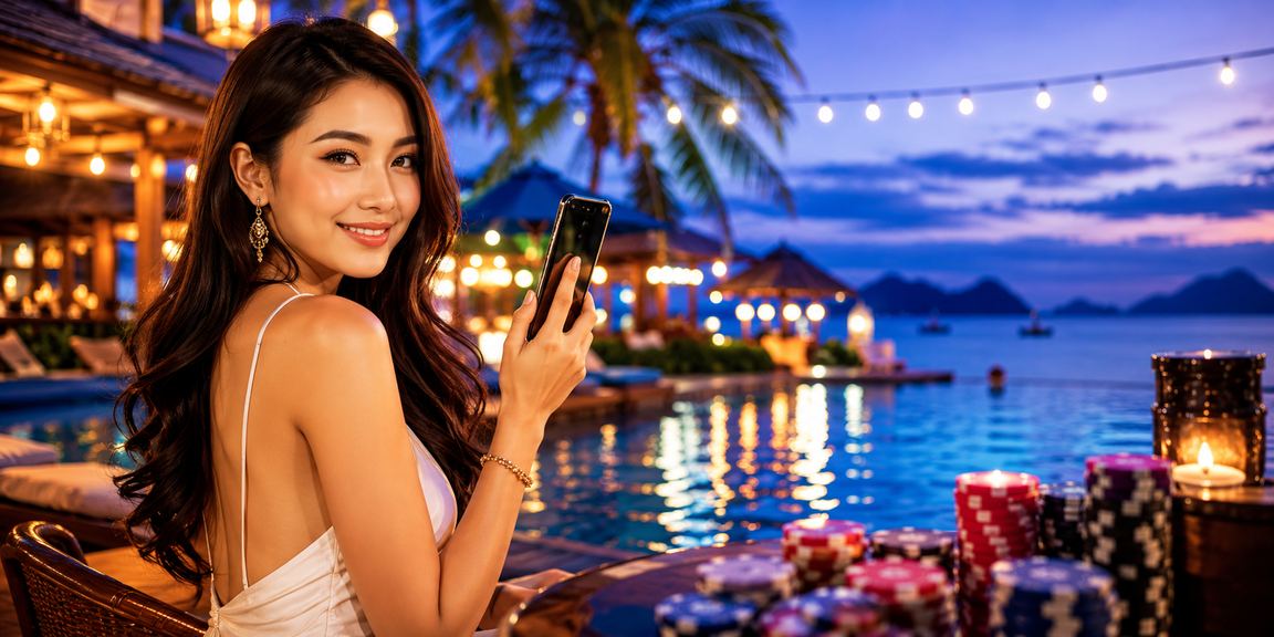 Peminat bola sepak di Langkawi menonton perlawanan dan bertaruh melalui telefon pintar
